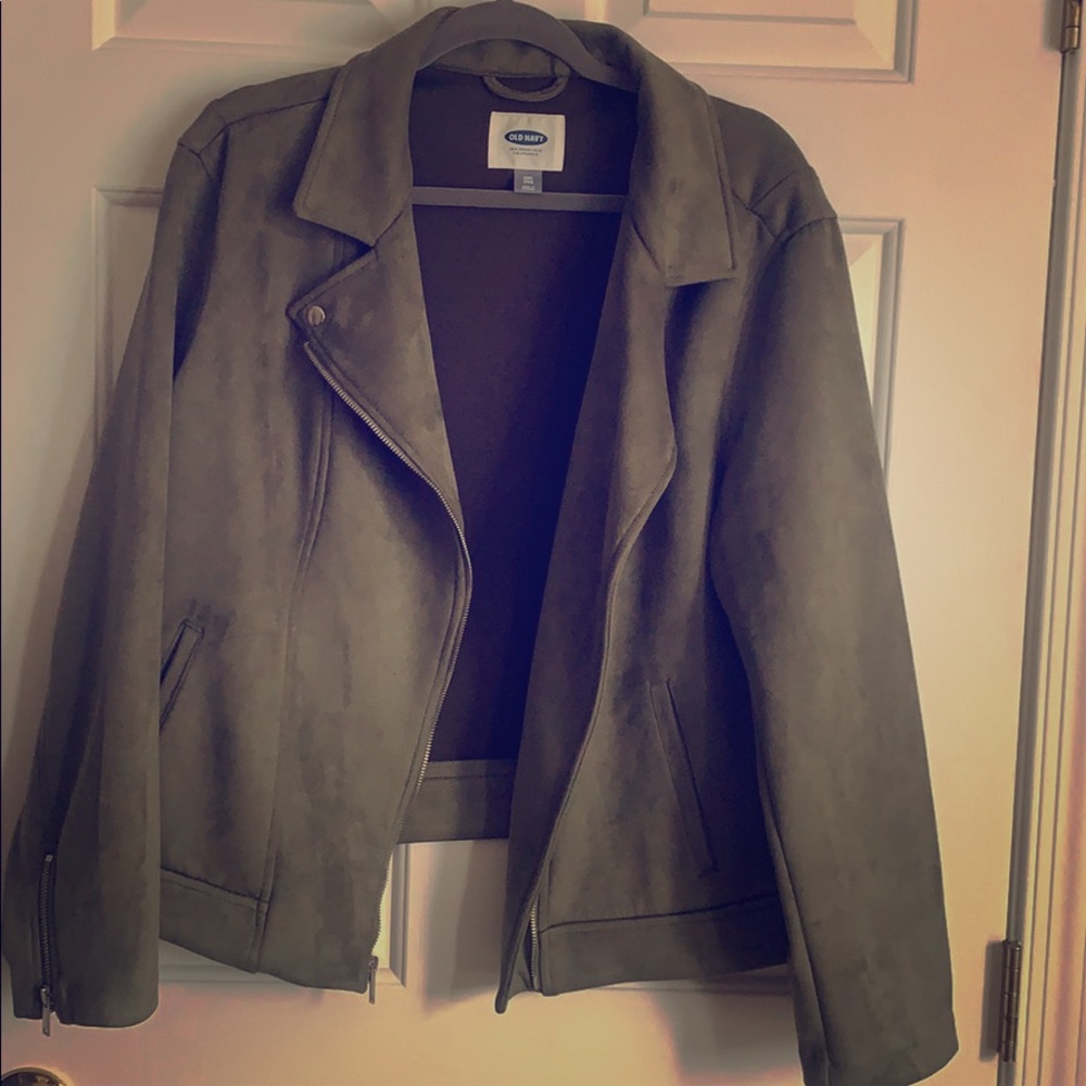 Old Navy Suede Moto jacket